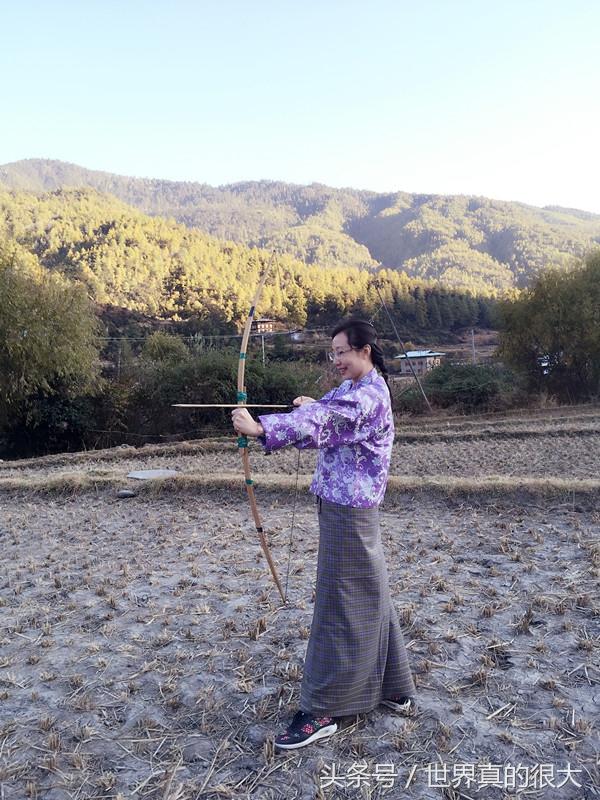不丹凯特王妃（凯特王妃体验的射箭国术）(7)