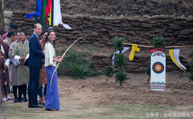 不丹凯特王妃（凯特王妃体验的射箭国术）(3)